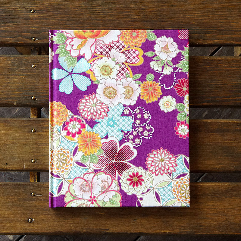 《ネコポス送料無料》 【書き置き御朱印専用】御朱印ホルダー/古典柄【華】6色