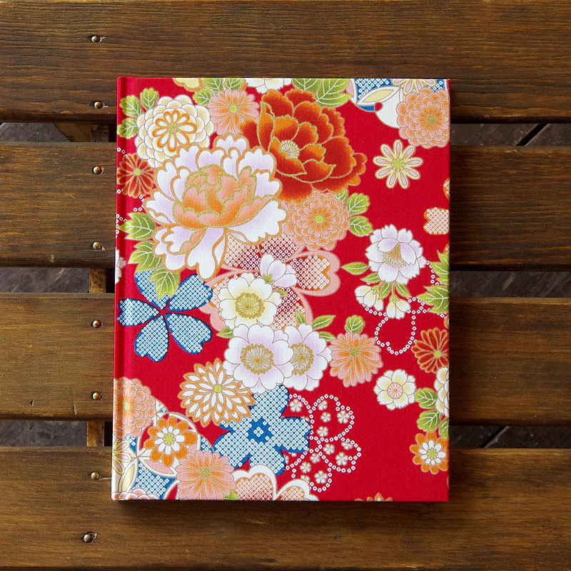 《ネコポス送料無料》 【書き置き御朱印専用】御朱印ホルダー/古典柄【華】6色