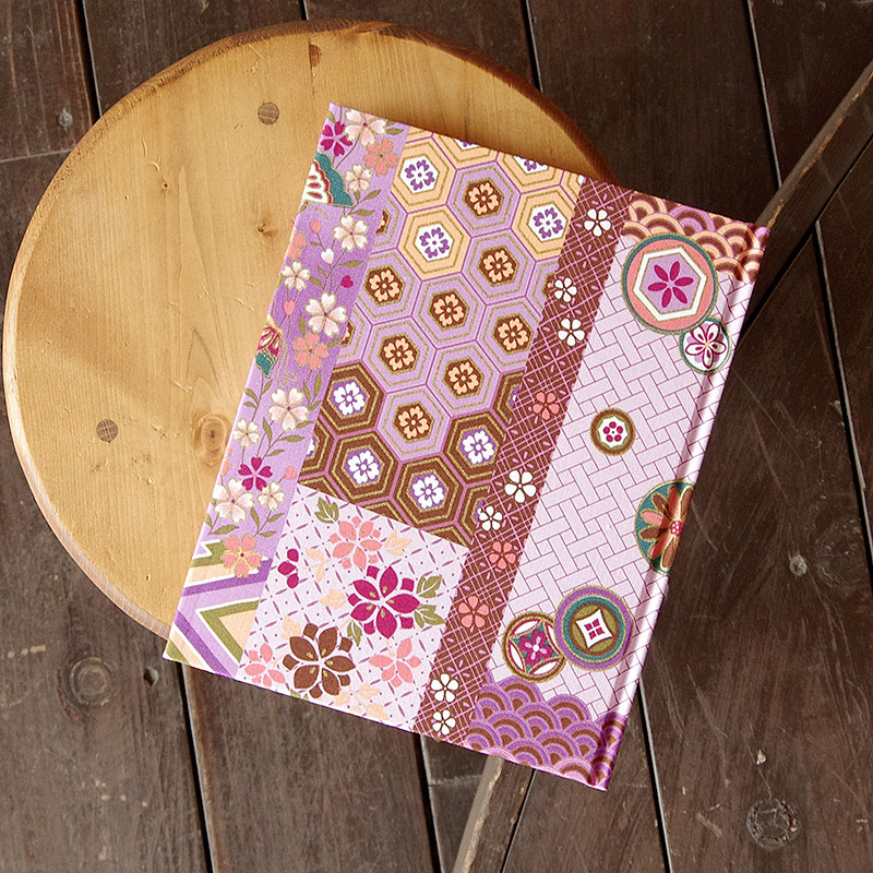 《ネコポス送料無料》 【書き置き御朱印専用】御朱印ホルダー/古典柄【雅】4色