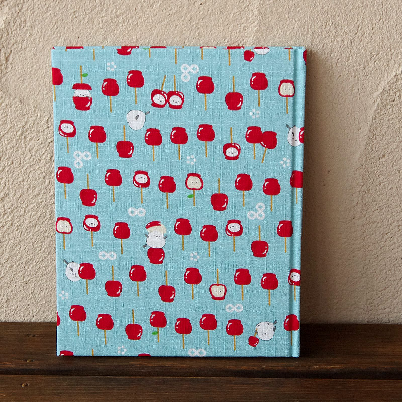 《ネコポス送料無料》 【書き置き御朱印専用】御朱印ホルダー/シマエナガとりんご飴 3色