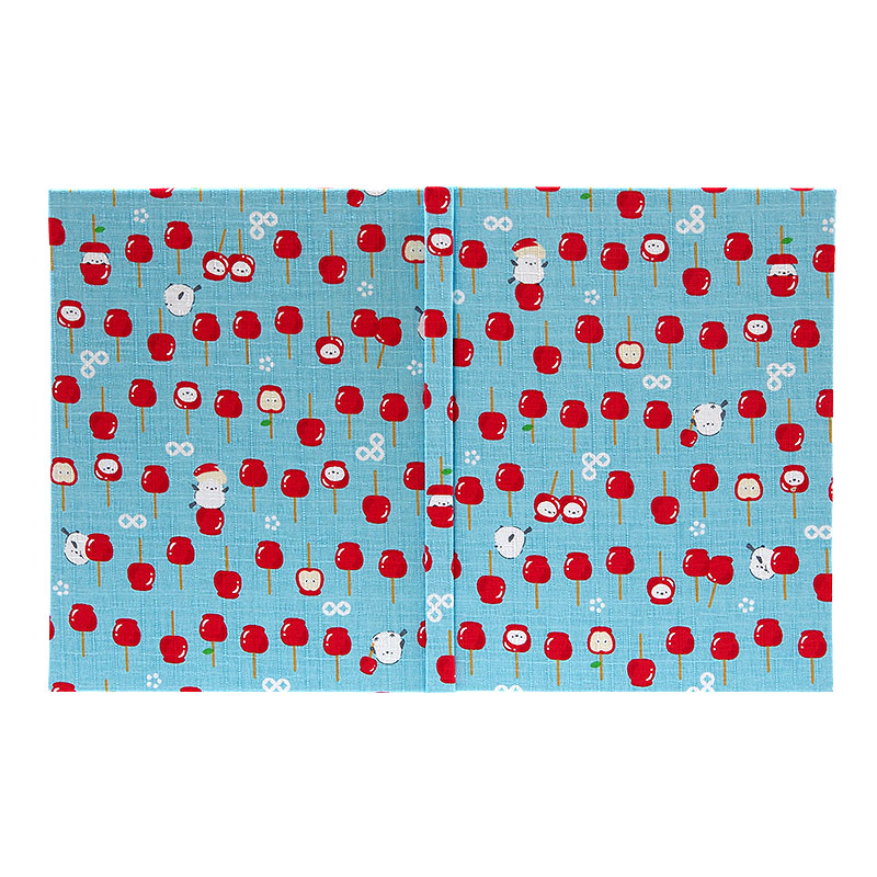 《ネコポス送料無料》 【書き置き御朱印専用】御朱印ホルダー/シマエナガとりんご飴 3色