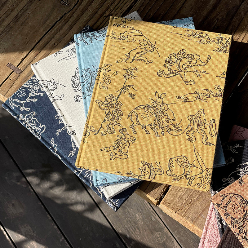 《クロネコゆうパケット送料無料》【書置き御朱印専用】御朱印ホルダー/鳥獣戯画(ピンク)