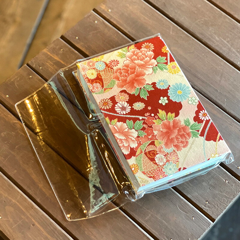 【八十八ヶ所納経帖】楊貴牡丹(赤)